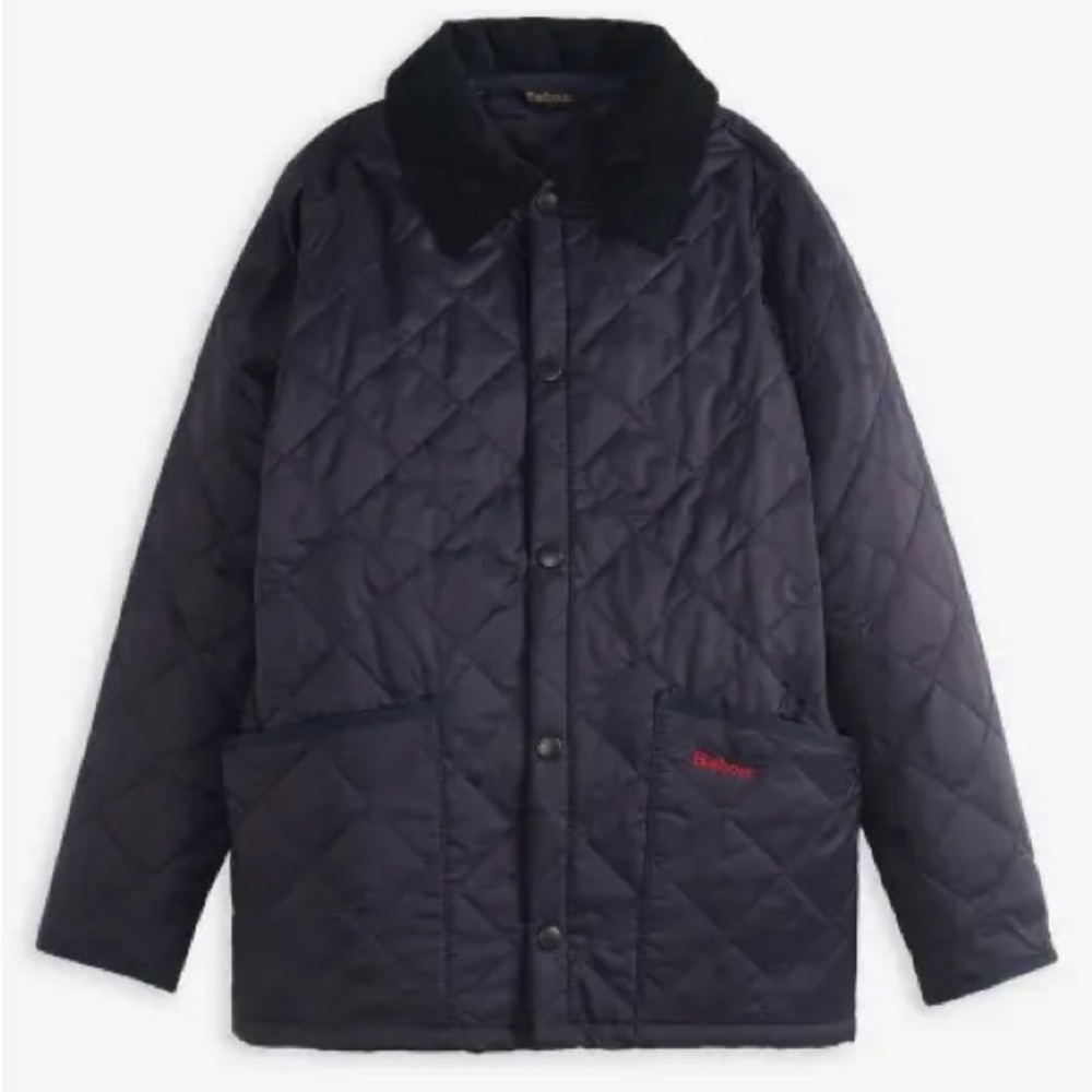 Barbour Blue Lightweight Jacket with Weather-Resistant Finish